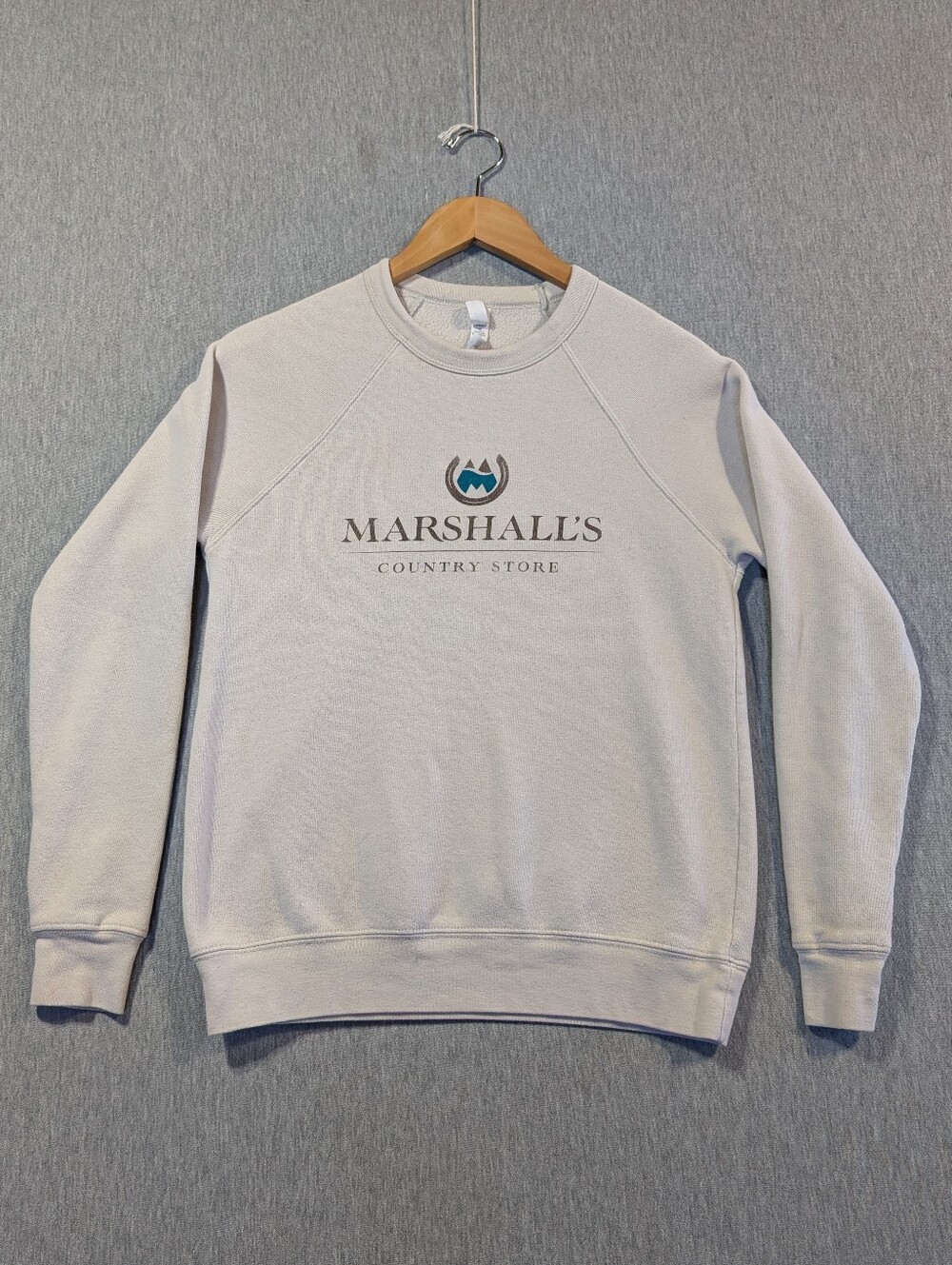 Marshall's Country Store Sweatshirt Women's XS Off White Sherpa Lined